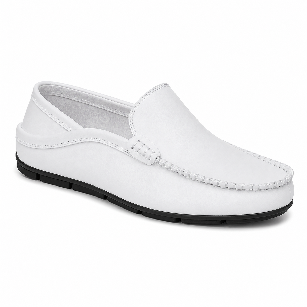 Mocassin Homme Cuir de Vachette Souple