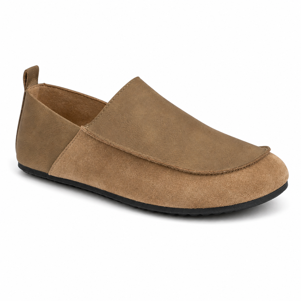 Mocassin Homme Bi-Matière Souple