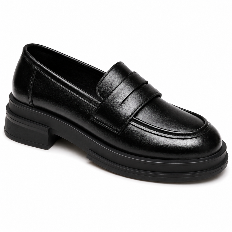 Mocassin Femme Bride Classique Talon Bas