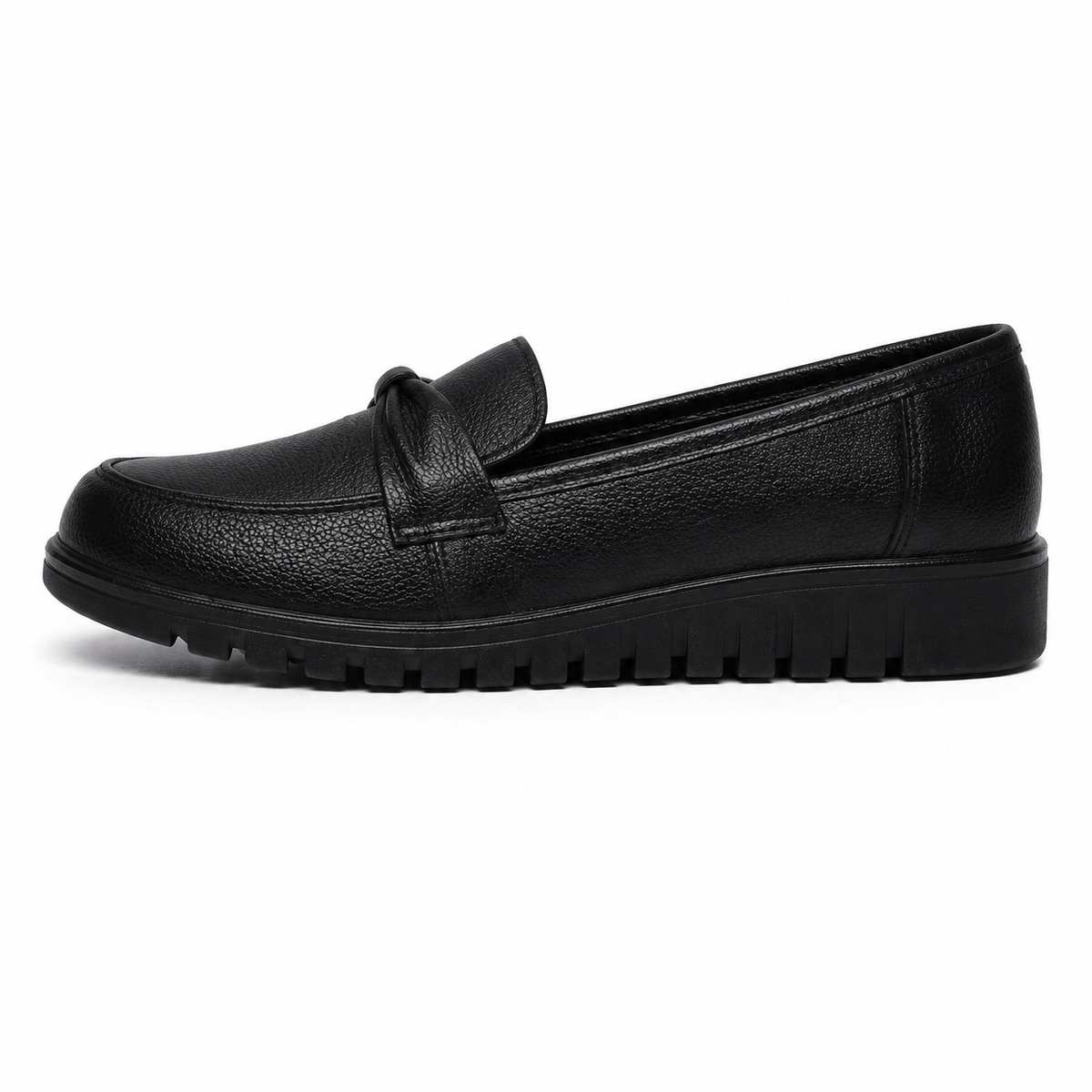 Mocassin Femme Nœud Torsadé