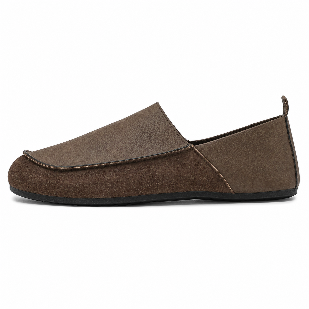 Mocassin Homme Bi-Matière Souple