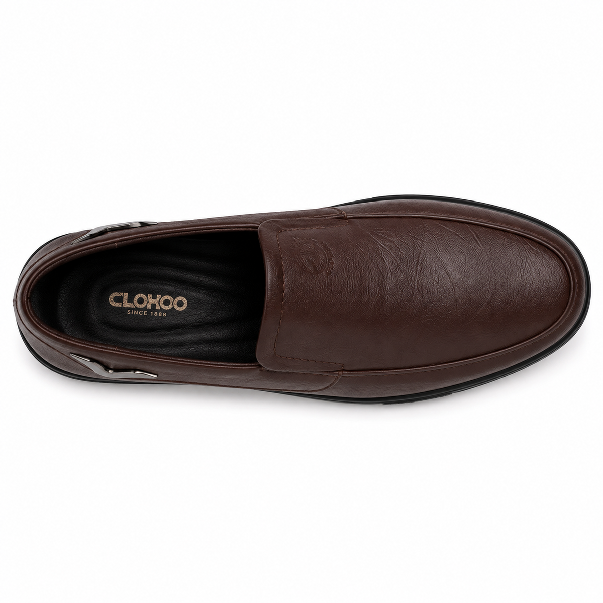 Mocassin Homme Cuir Véritable à Enfiler