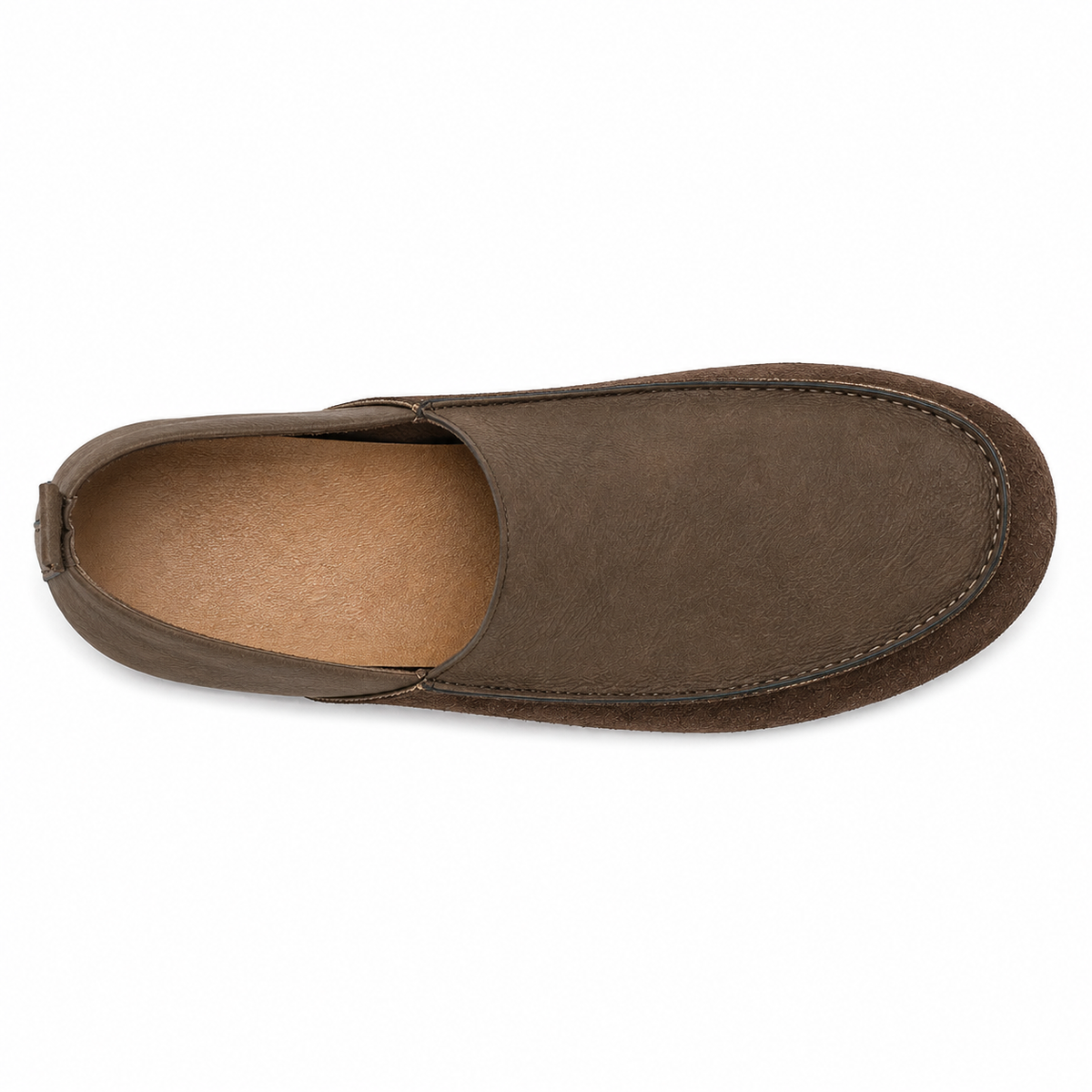 Mocassin Homme Bi-Matière Souple