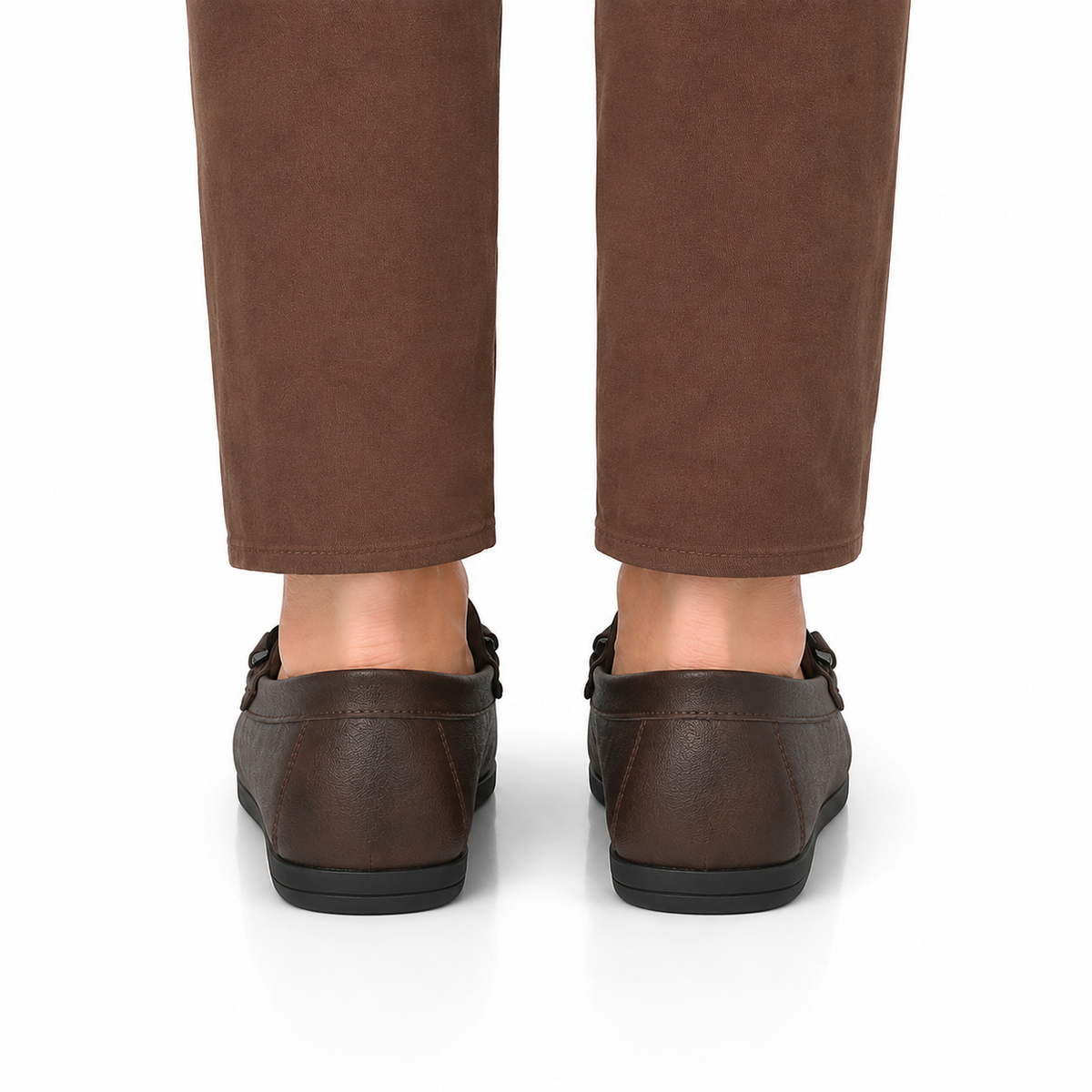 Mocassin Homme Barrette Semelle Fine