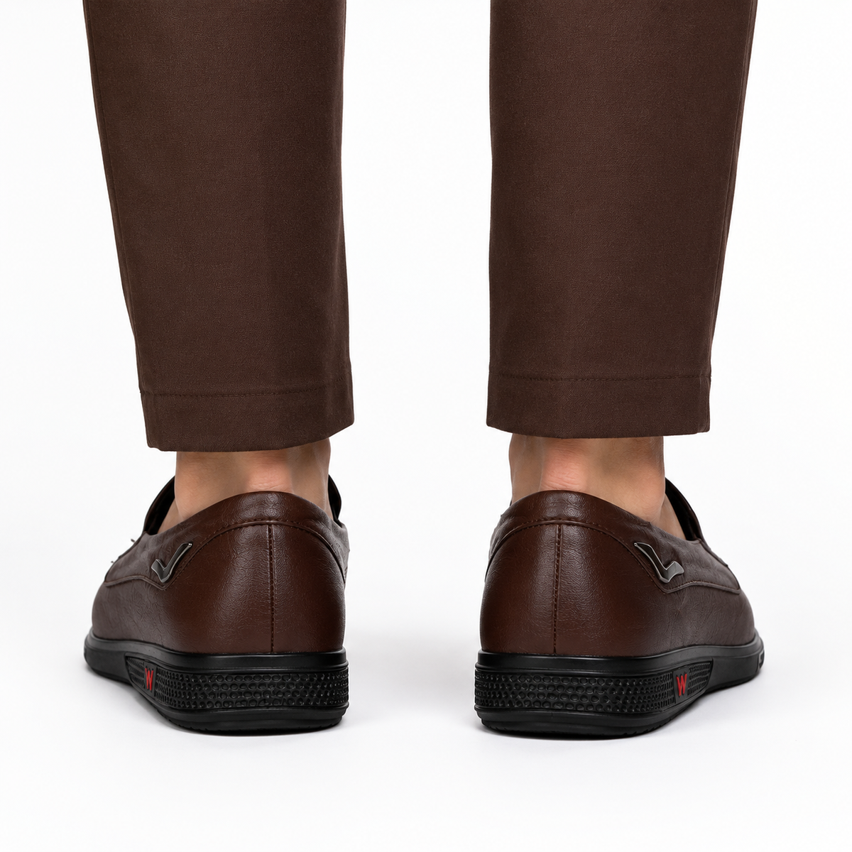 Mocassin Homme Cuir Véritable à Enfiler