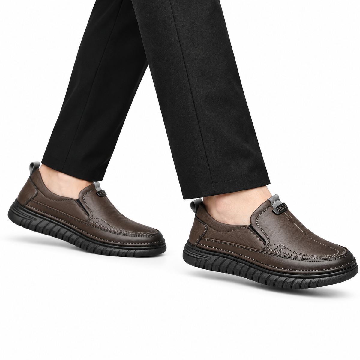 Mocassin Homme Semelle Crantée