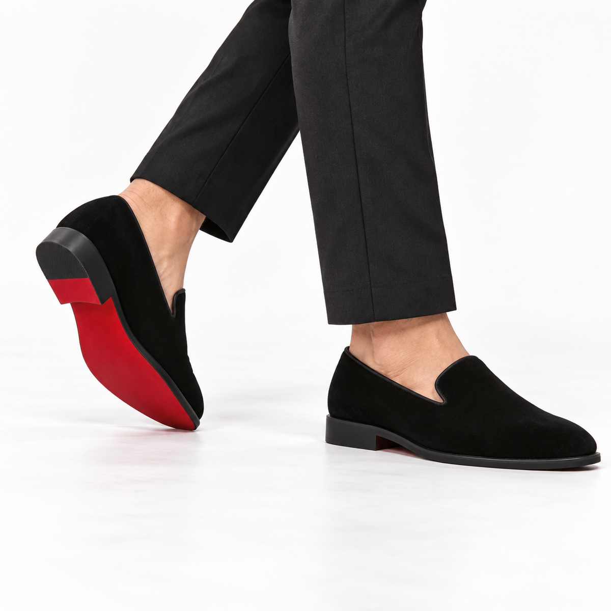 Mocassin Homme Velours Chic
