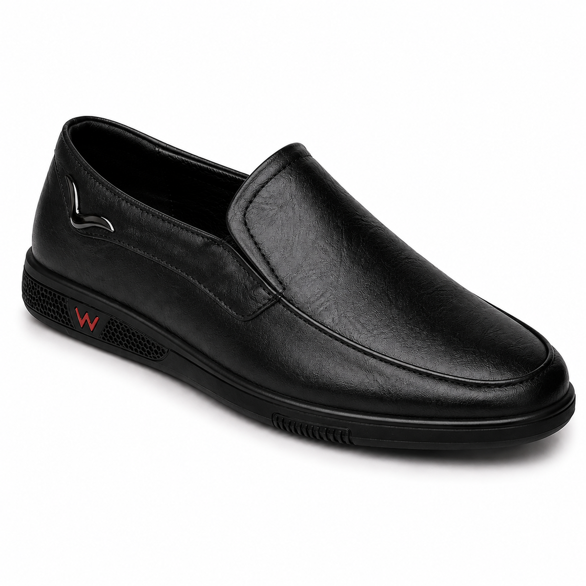 Mocassin Homme Cuir Véritable à Enfiler