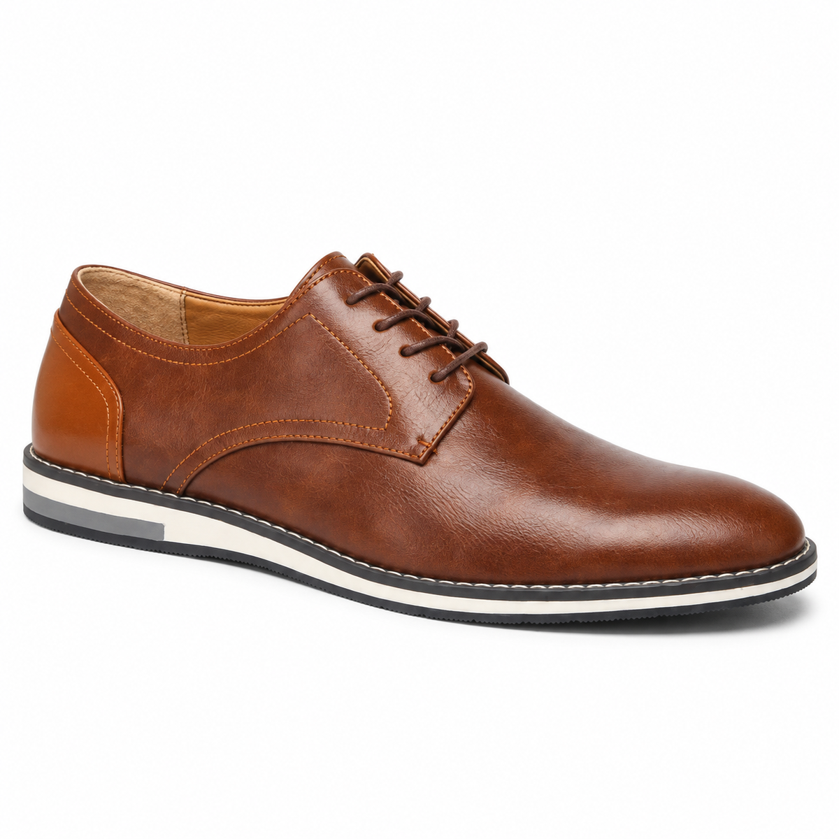 Mocassin Homme à Lacets Trois Œillets