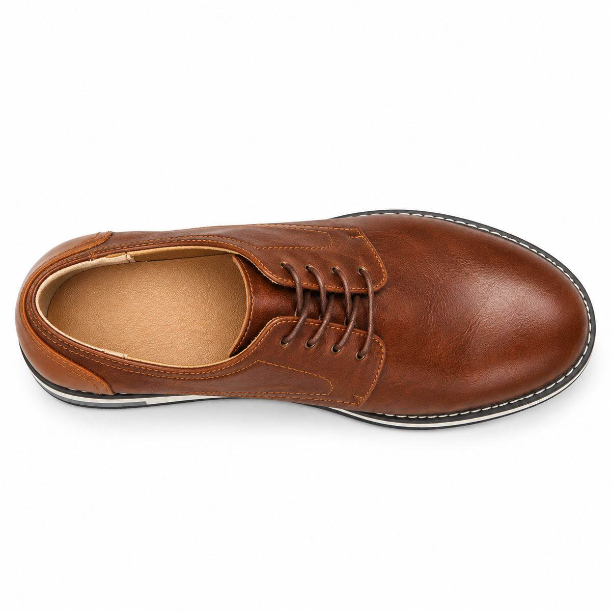 Mocassin Homme à Lacets Trois Œillets