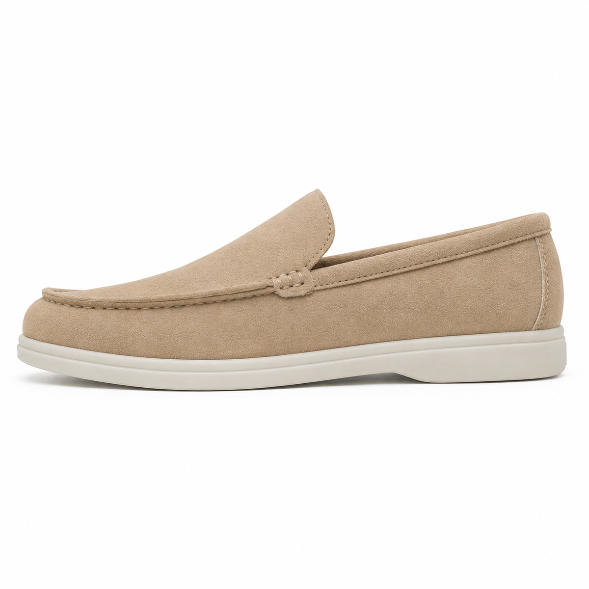 Mocassin Homme Suédine Empeigne Lisse