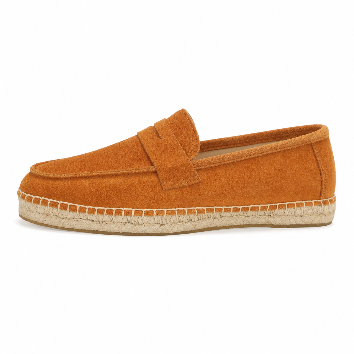 Mocassin Homme Daim Semelle Espadrille