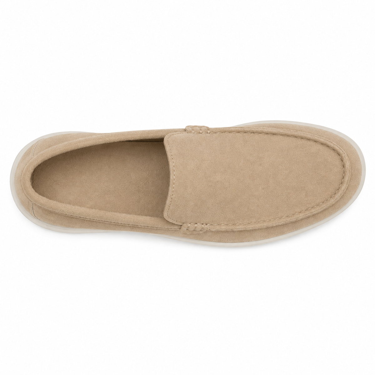 Mocassin Homme Suédine Empeigne Lisse