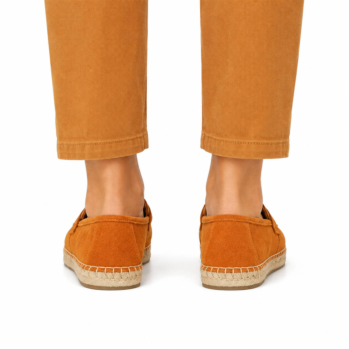 Mocassin Homme Daim Semelle Espadrille