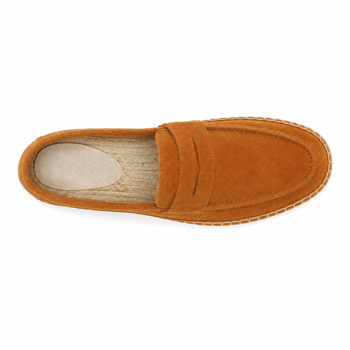 Mocassin Homme Daim Semelle Espadrille
